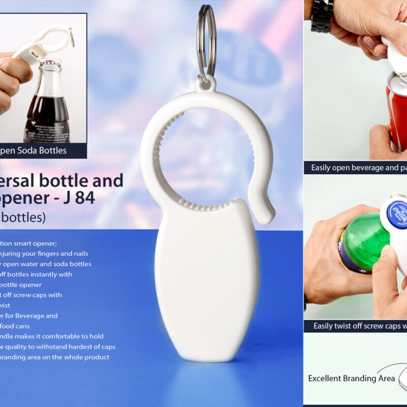 Universal Bottle and Can Opener: For all bottles