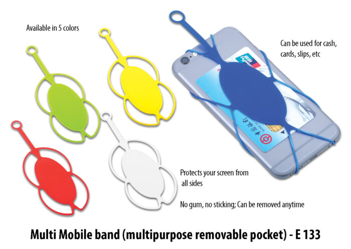 Multi Mobile band (multipurpose removable pocket)