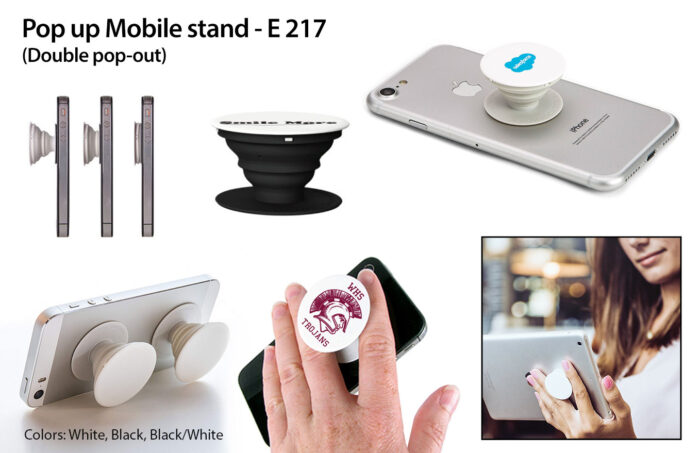 Pop up Mobile stand | Double pop out | With real 3M tape