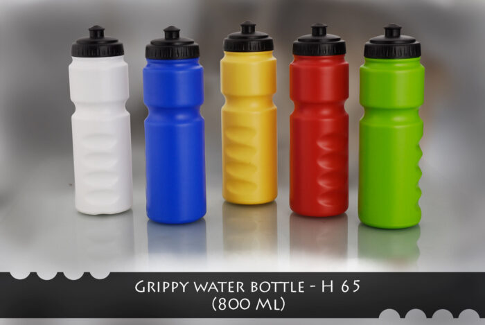 Grippy water bottle (800 ml)