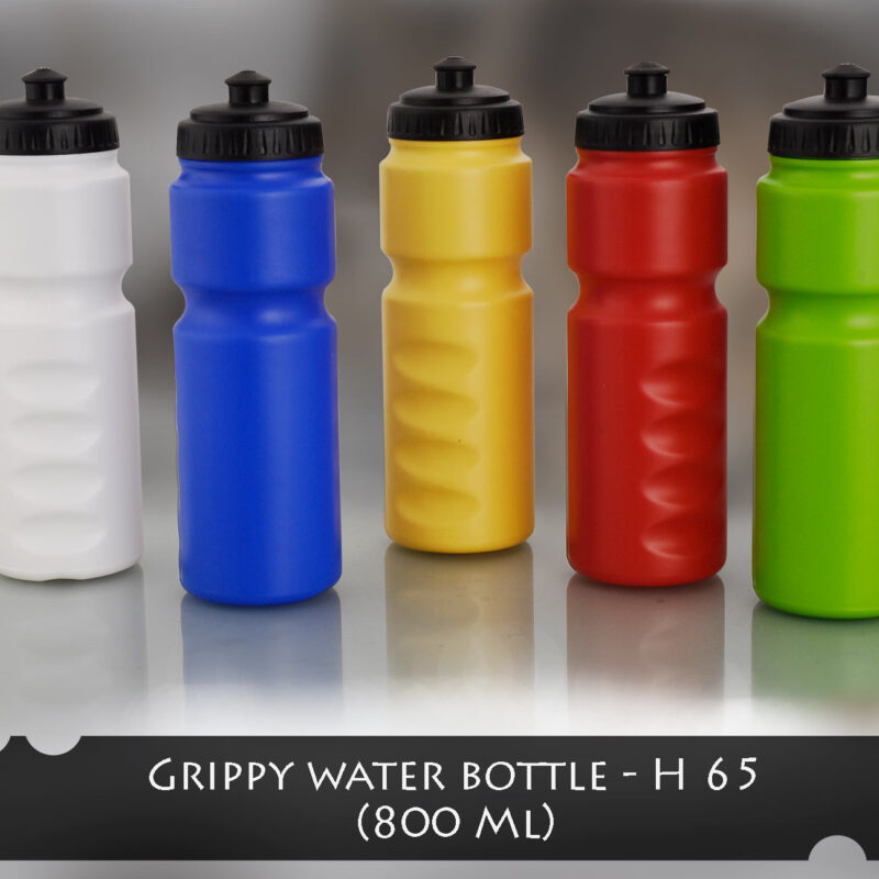Grippy water bottle (800 ml)