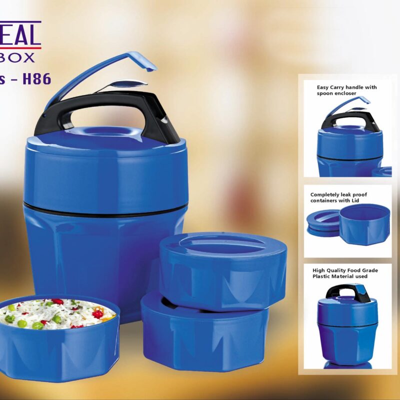 Octomeal Lunch box | 3 containers (plastic)