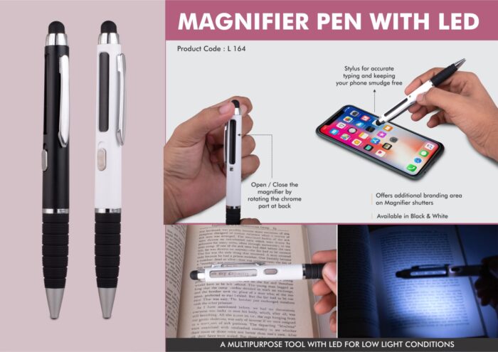 Magnifier Pen with LED