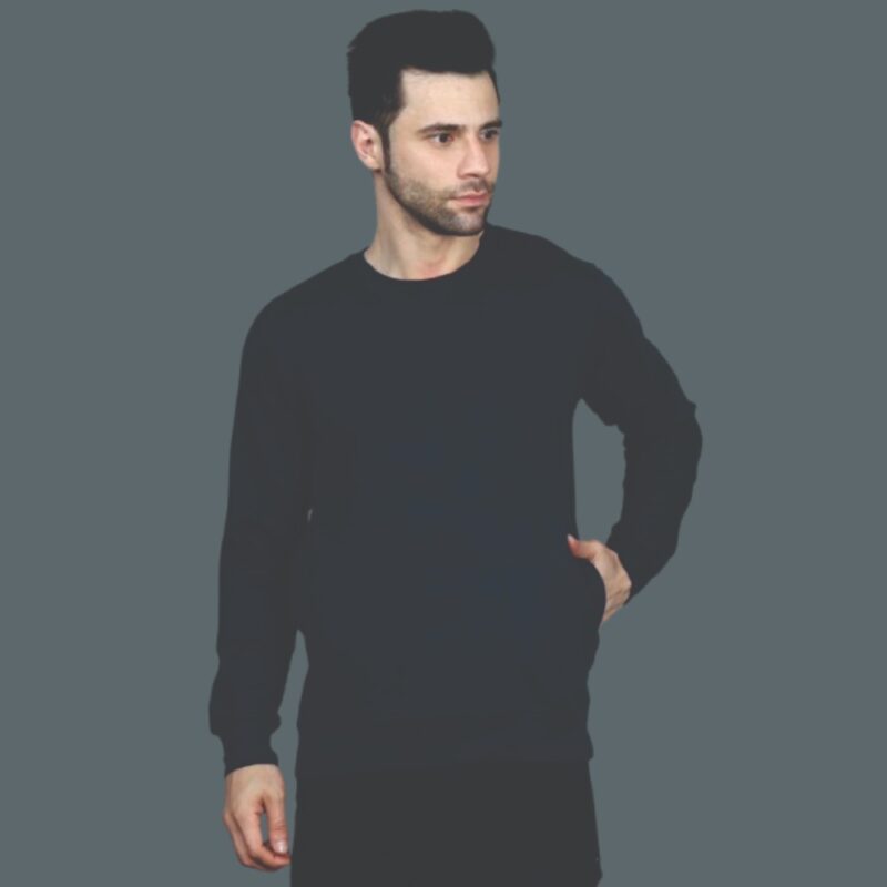 Men’s High Neck Full Sleeves Sweatshirt 3 Men's High Neck Full Sleeves Sweatshirt 3
